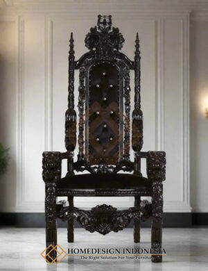 King Chair Thrones Black Edition New Design HD-1781