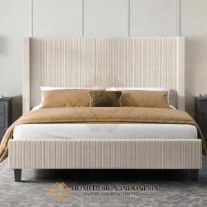 Model Tempat Tidur Minimalis Cantik Full Fabric HD-1808