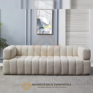 Sofa Minimalis 3 Seater Modern Design Softly Royal Foam HD-1796