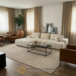 Sofa Sudut Minimalis Anggun Boba Design HD-1792