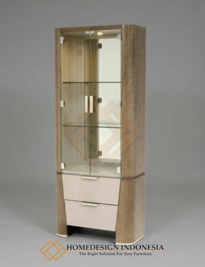 Lemari Pajangan Minimalis Mewah Elegant Design HD-1837