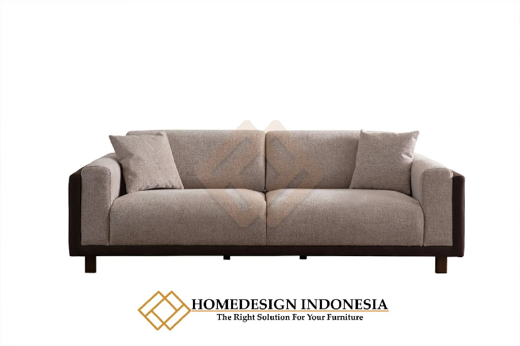 Desain Sofa Minimalis Jepara Rangka Kayu Jati Premium HD-1867.1