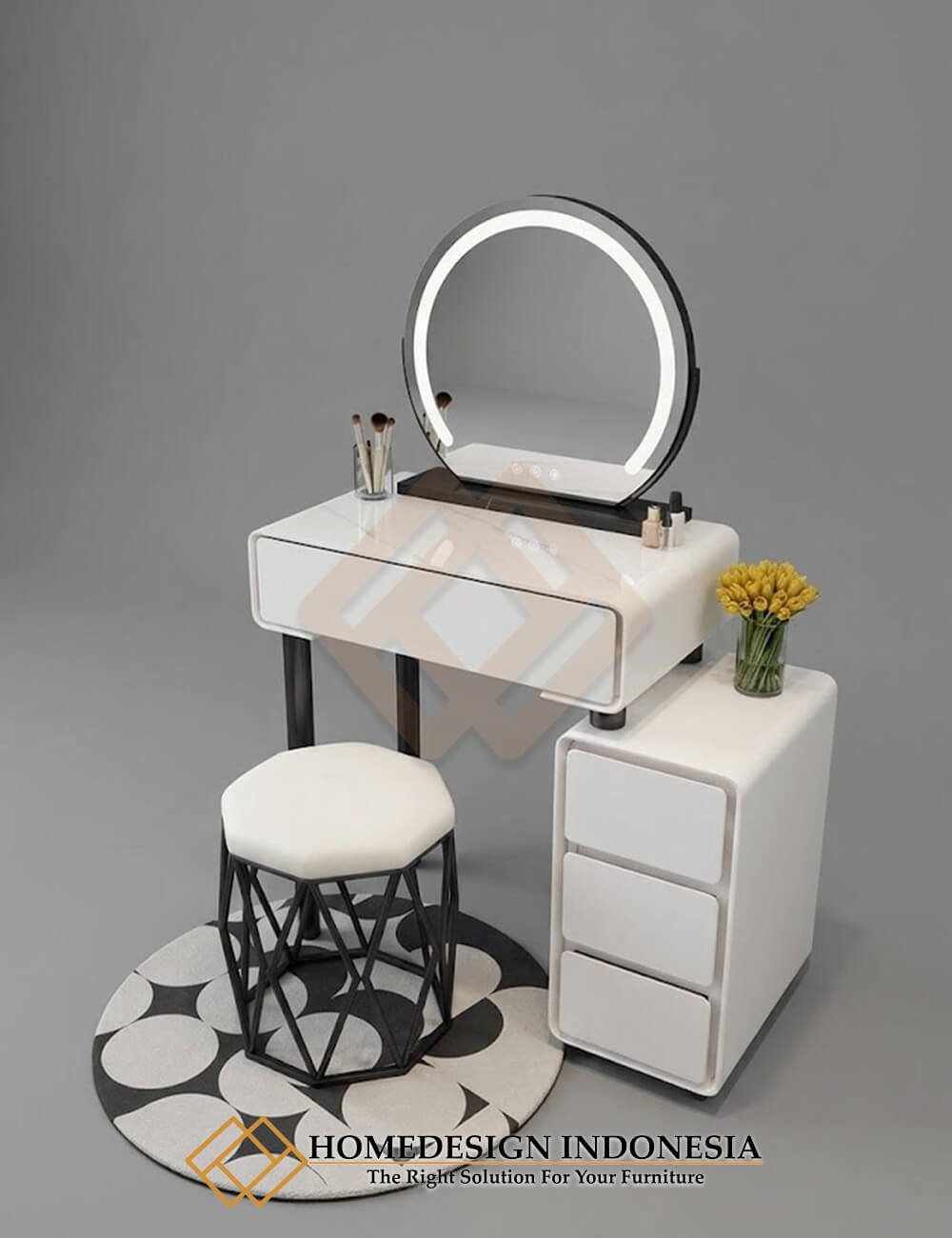 Harga Meja Rias Minimalis Terbaru Modern Design HD-1854.2