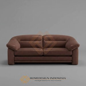 Harga Sofa Tamu Kulit Original Soft Royal Foam Design HD-1844