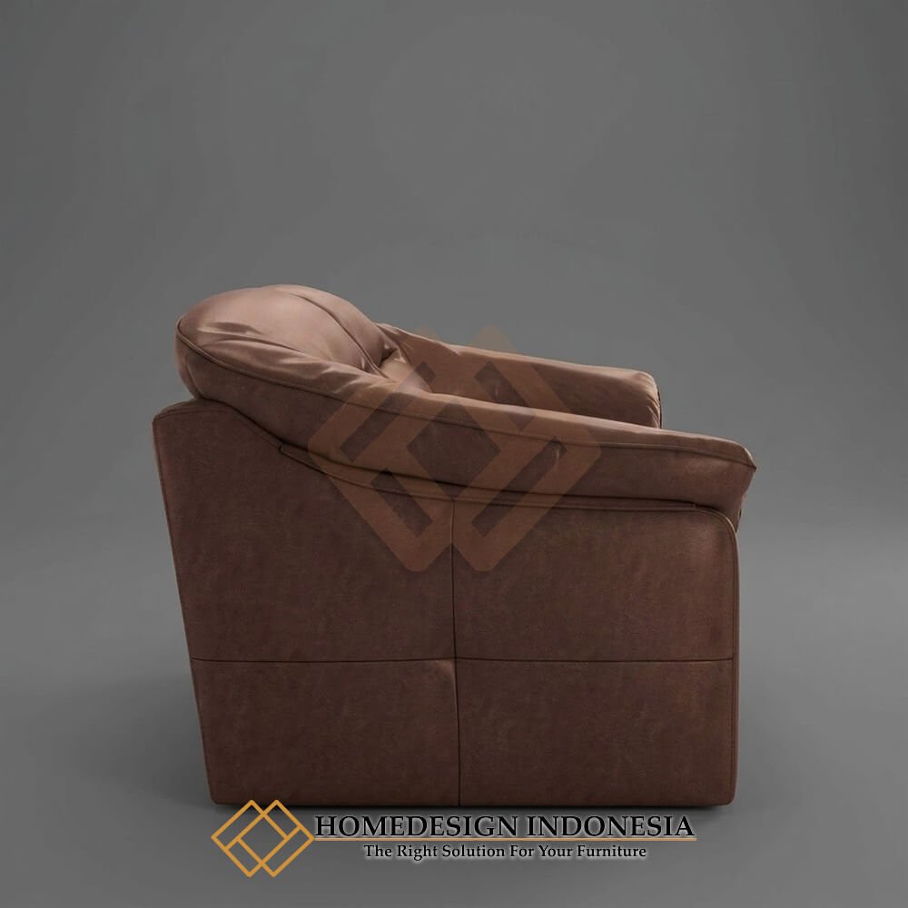 Harga Sofa Tamu Kulit Original Soft Royal Foam Design HD-1844.1
