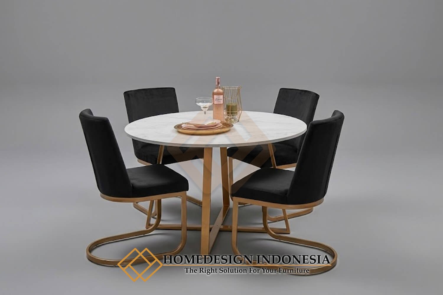 Luxury Dining Table Set With Cesca Chair Exclusive Design HD-1842
