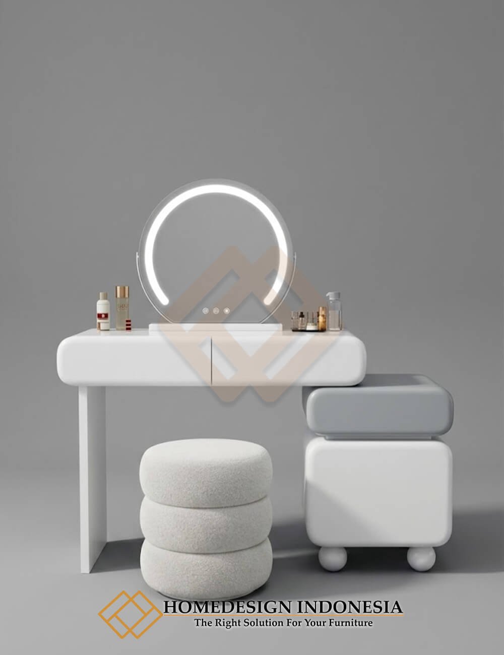 Meja Rias Minimalis Modern Solid Duco Premium Design HD-1853