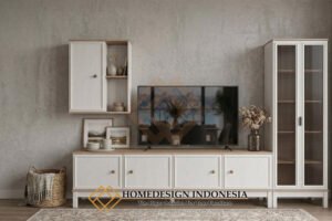 Set Meja TV Minimalis Jepara Harga Diskon Furniture Terbaru HD-1881