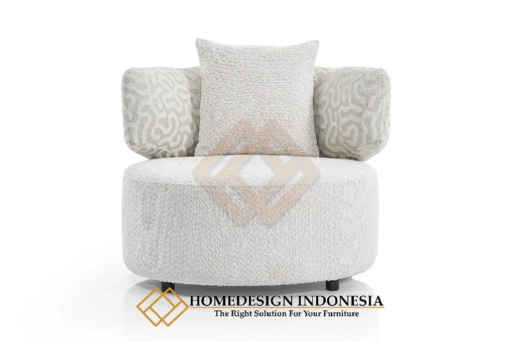 Set Sofa Modern Minimalis Rangka Kayu Jati Solid HD-1869.2