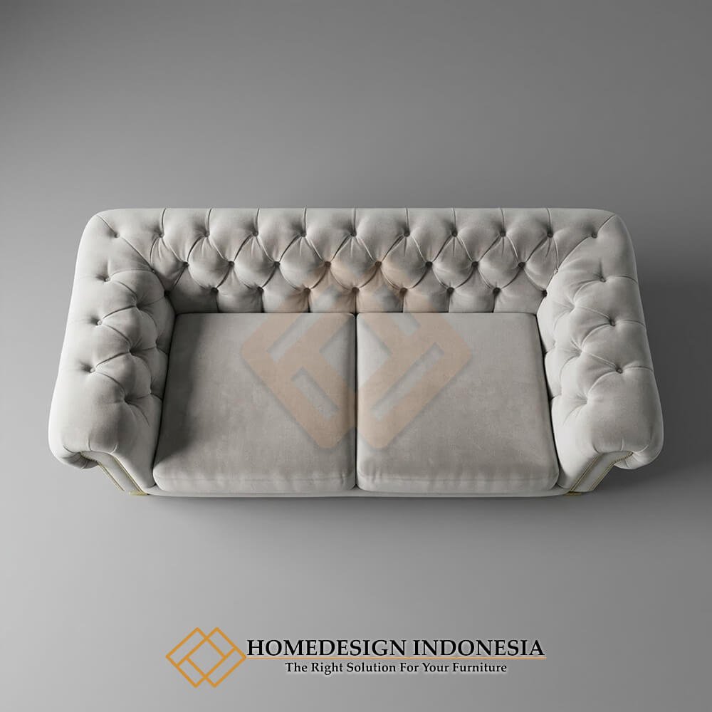 Sofa Minimalis Chesterfield Classic Design HD-1843.2
