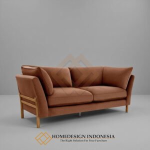 Sofa Minimalis Kayu Jati Vintage Design Solid Wood HD-1845