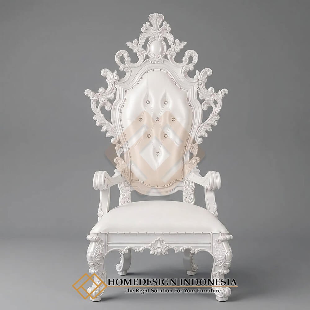 Kursi Raja Mewah Desain Royal King Chair Luxury HD-1905.2