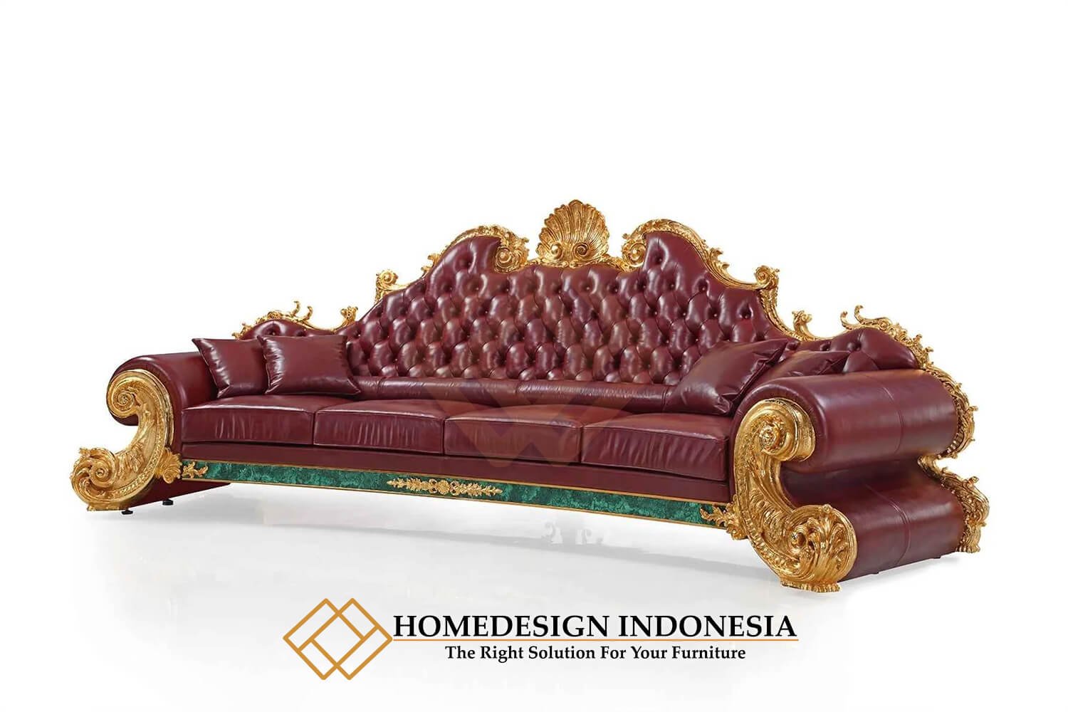 Sofa Jackson Mewah Ukiran Klasik Jepara HD-1942.2