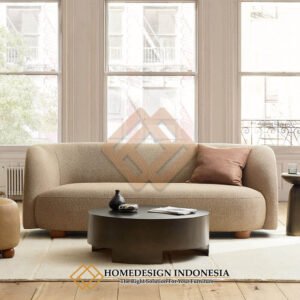 Sofa Minimalis 3 Dudukan Cantik Soft Royal Foam HD-1915