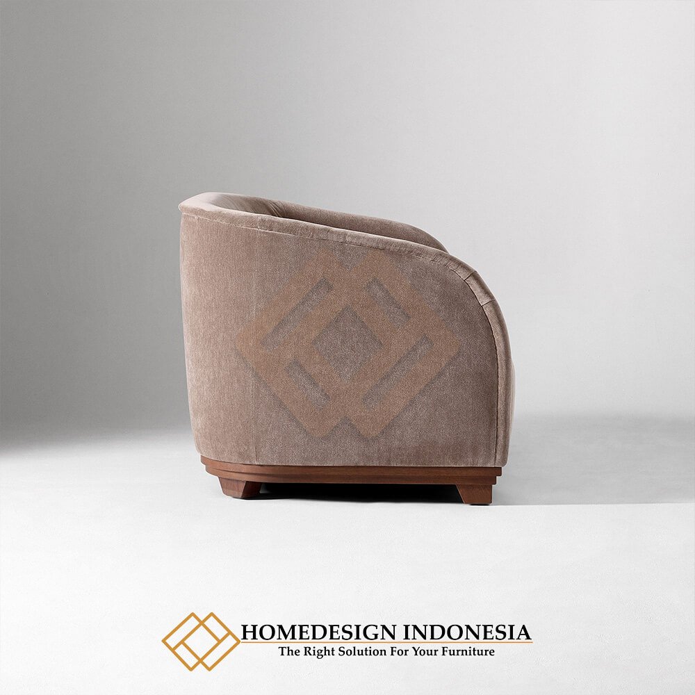 Sofa Tamu Minimalis Terbaru Rangka Kayu Jati Solid Premium HD-1918.1