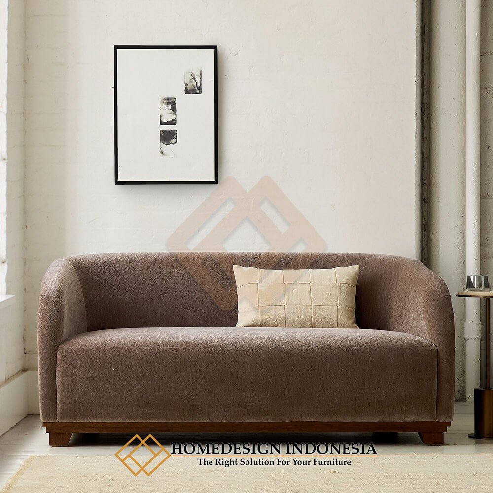 Sofa Tamu Minimalis Terbaru Rangka Kayu Jati Solid Premium HD-1918
