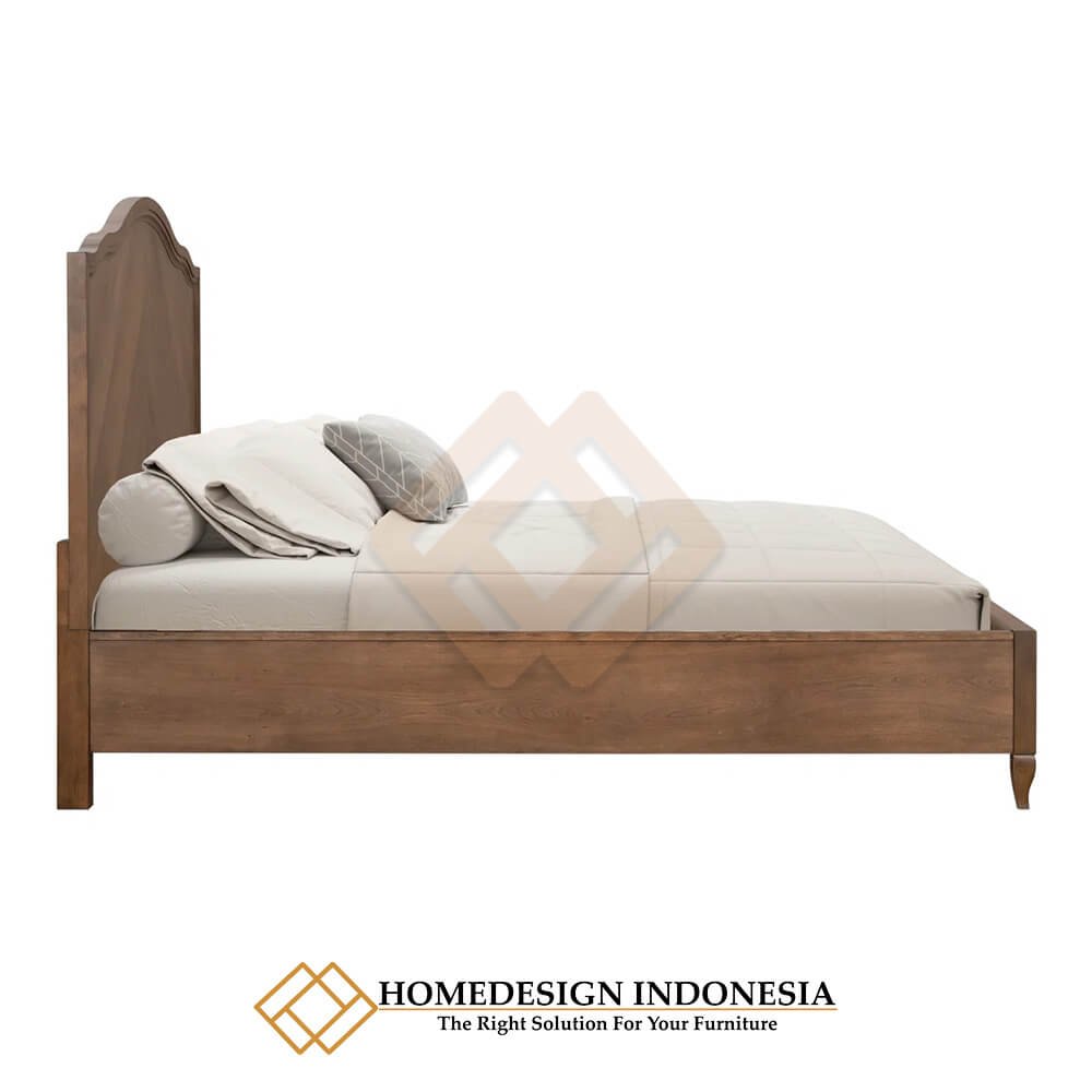 Tempat Tidur Minimalis Kayu Jati Klasik Furniture Jepara HD-1934.2