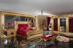 Tempat Tidur Ukiran Mewah Jepara Queen Design Luxury HD-1930