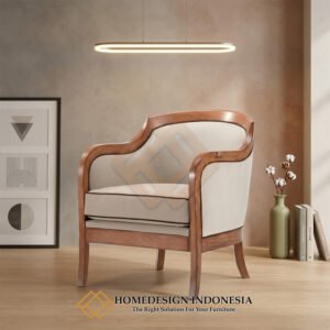 Desain Kursi Sofa Jati Minimalis Soft Royal Foam Jepara HD-1962