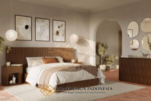 Kamar Set Minimalis Modern Kayu Jati Solid Jepara HD-1949