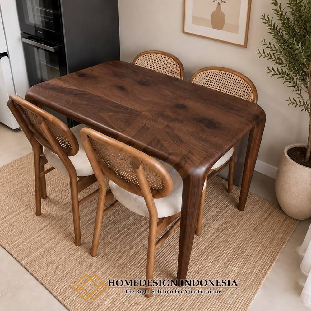 Meja Makan Minimalis Vintage Style Furniture Jepara HD-1966.1