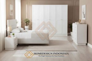 Set Tempat Tidur Minimalis Cantik Luxurious Design HD-1954