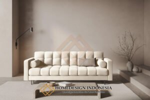 Sofa Tamu Minimalis 3 Seater Modern Industrial Design HD-1962