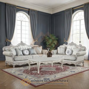 Sofa Ukiran Mewah Jepara Solid Duco Furniture Klasik HD-1975