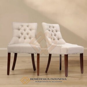 Kursi Makan Jati Minimalis Soft Royal Foam Premium HD-1995