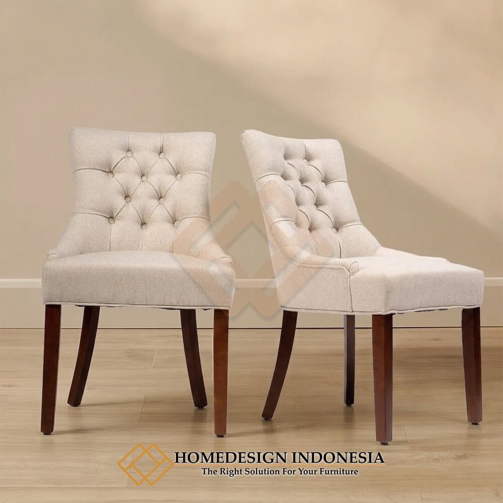 Kursi Makan Jati Minimalis Soft Royal Foam Premium HD-1995