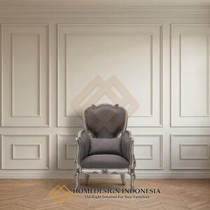 Kursi Sofa Mewah Minimalis Classic Silver Luster Style HD-2039