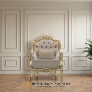 Kursi Sofa Ukiran Jepara Mewah Luxury Gold Champagne HD-2036