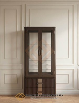Lemari Hias Minimalis Jepara Modern Design High Quality HD-2018