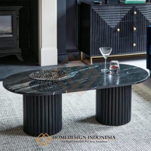 Meja Tamu Minimalis Modern Top Marble High Quality HD-2000