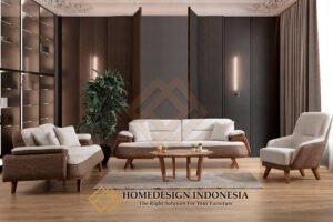 Sofa Minimalis Kayu Jati Modern Design Premium Wood HD-2001